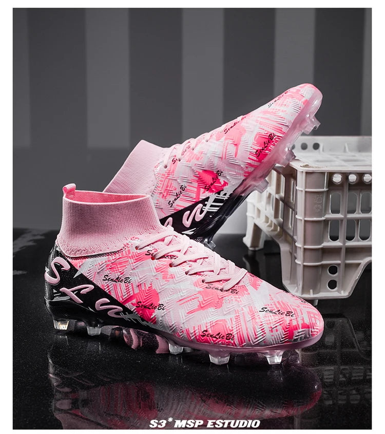 Professional Football Boots Men Soccer Shoes Society Football Cleats FG Ultralight Training Soccer Sneakers Outdoor Sports Shoes