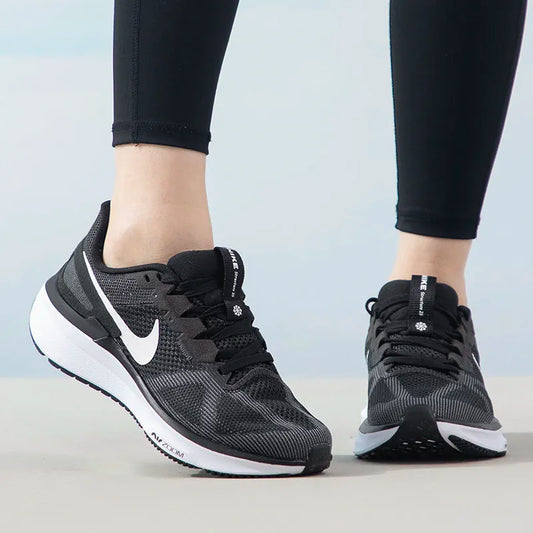 Women Neutral Running Shoes Nike 2026 New Lightweight Cushioning Breathable Comfort Non-Slip Athletic Sneakers DJ7884-001