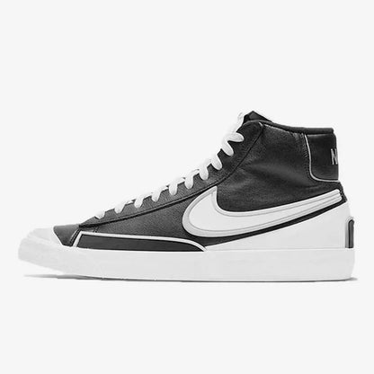 Nike genuine Blazer Mid '77 Unisex Comfortable Sports Sneakers DA7233-001