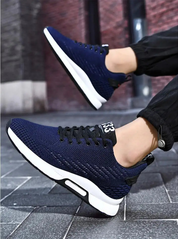 Nouvelles baskets pour homme, chaussures rehaussantes, semelles intérieures de 8 cm, respirantes en maille, chaussures de sport pour augmenter la taille