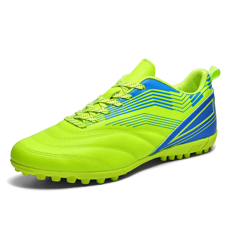 Crampons de Football unisexes pour jeunes, chaussures de Football légères TF pour les matchs d'entraînement, poignée améliorée, confort, conception Durable