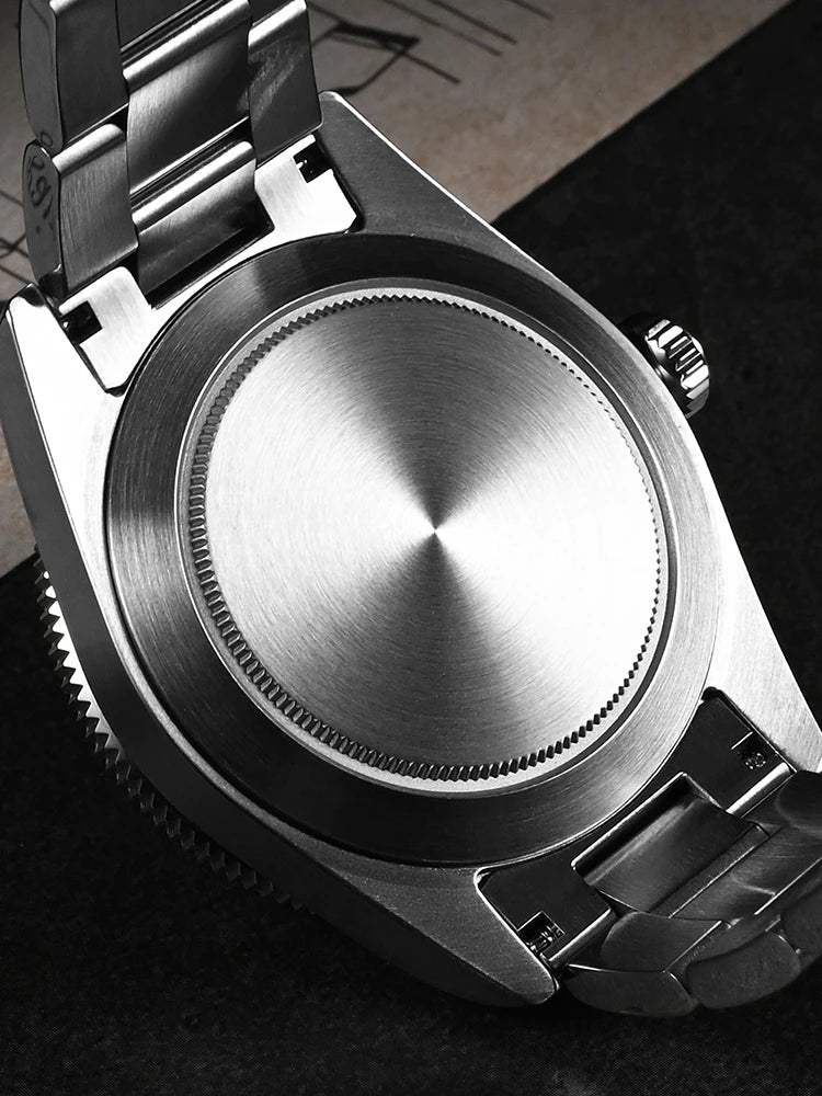 San Martin Root Beer Classic Vintage Luxury Men's Watch 39mm NH34 GMT Automatic Mechanical Watch Sapphire Waterproof 100m SN0109