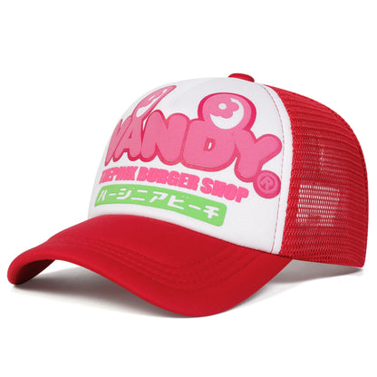 Gorras de béisbol unisex con letras VANDY impresas, para primavera-verano, al aire libre, ajustables, informales, gorras tipo «dad hat», gorras de protección solar, gorras deportivas