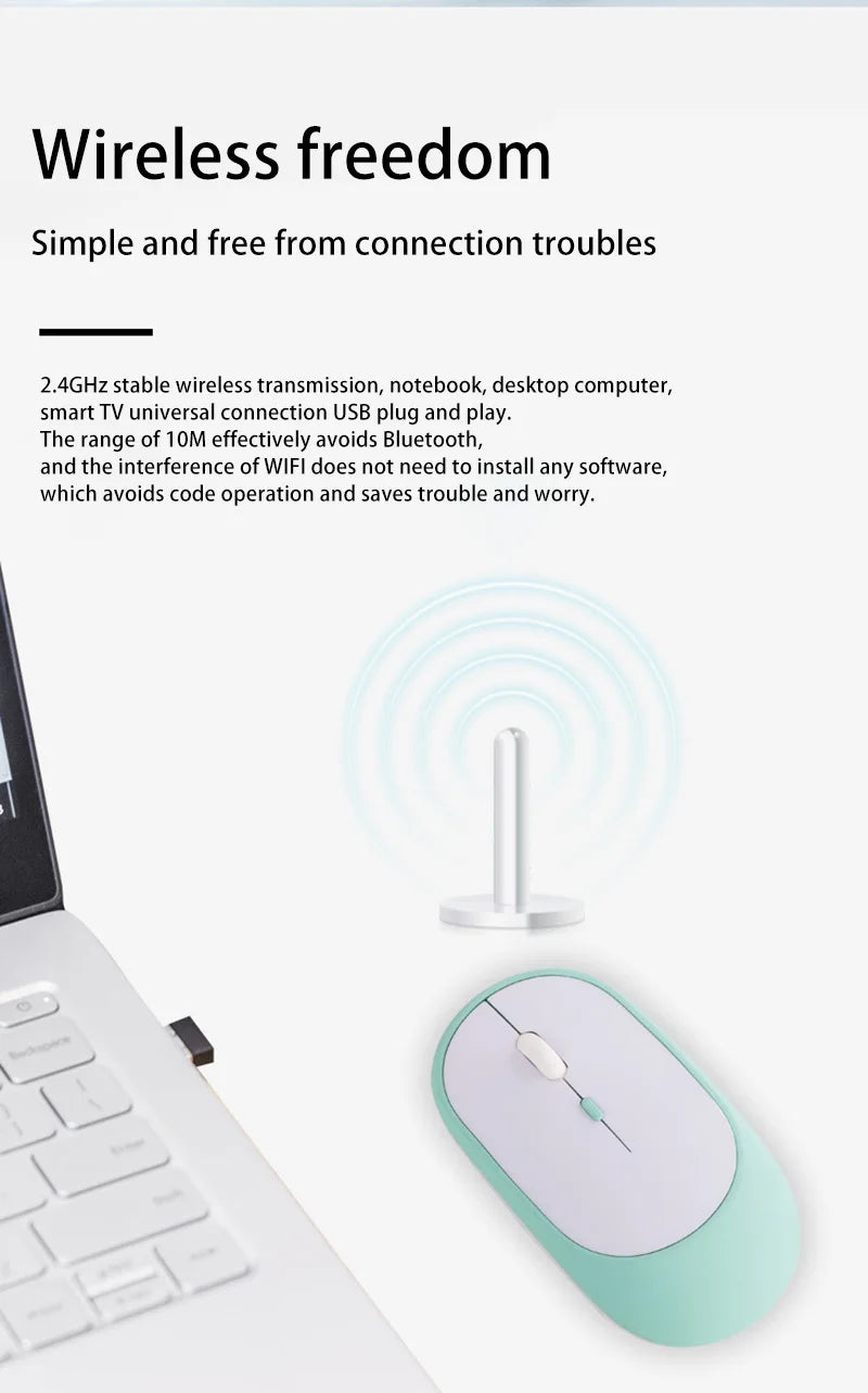 Mysz bezprzewodowa Lenovo USB, ładowalna, ergonomiczna, regulowane DPI, cicha, biurowa, 2.4G Bluetooth, optyczna, elektryczna mysz do gier i biura