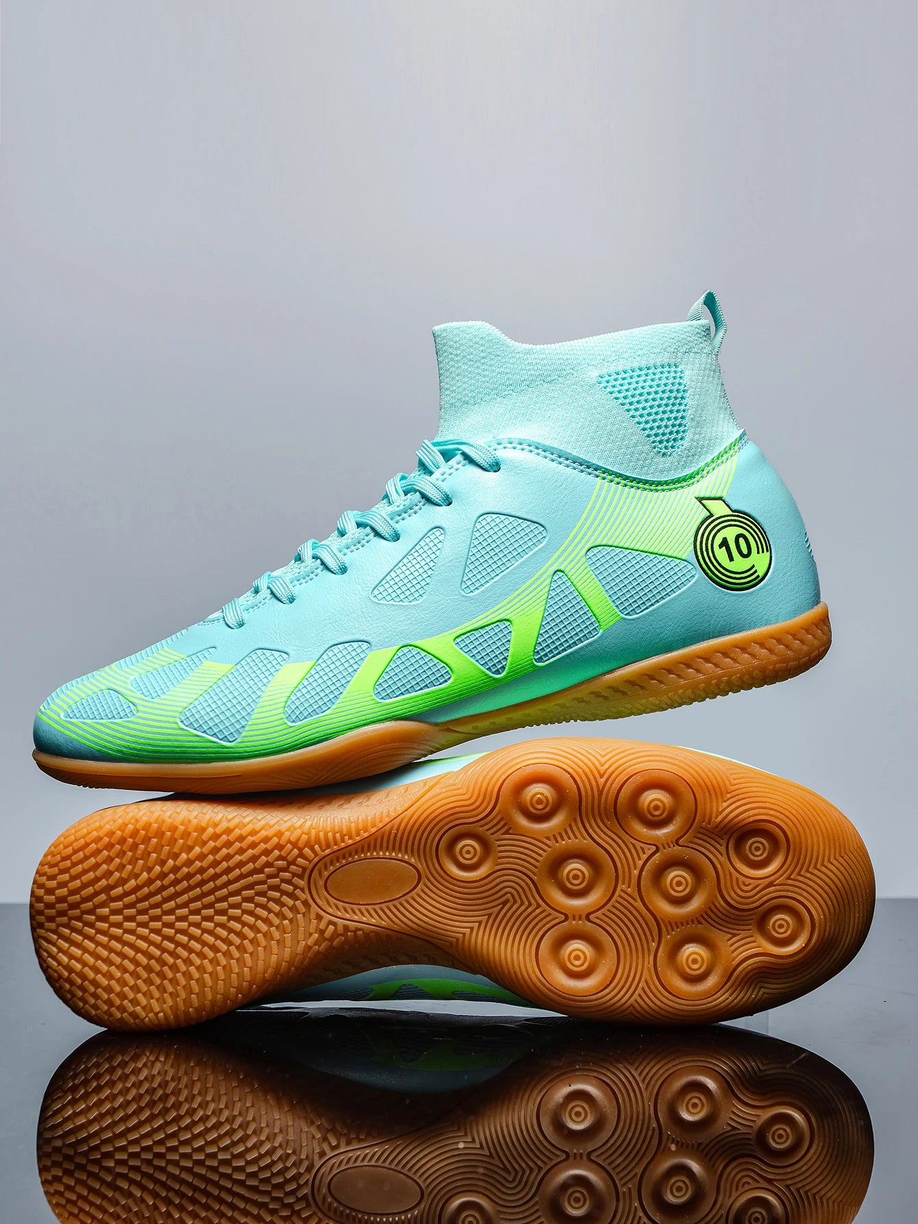 2026 New Professional Indoor Flat-Bottomed Football Shoes Teenagers Durable Comfortable Training Shoes Adult Non-Slip Soccer Shoes