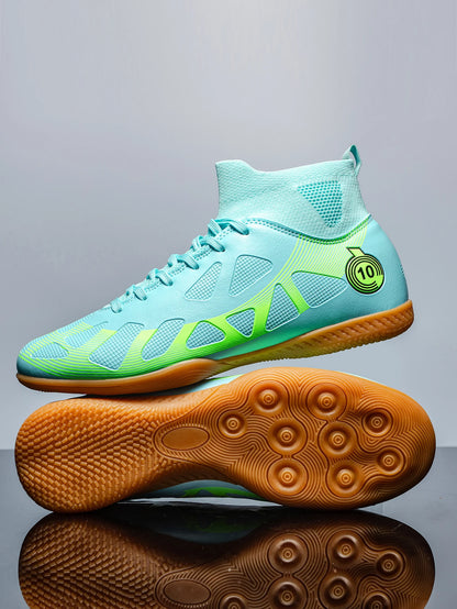 2026 New Professional Indoor Flat-Bottomed Football Shoes Teenagers Durable Comfortable Training Shoes Adult Non-Slip Soccer Shoes