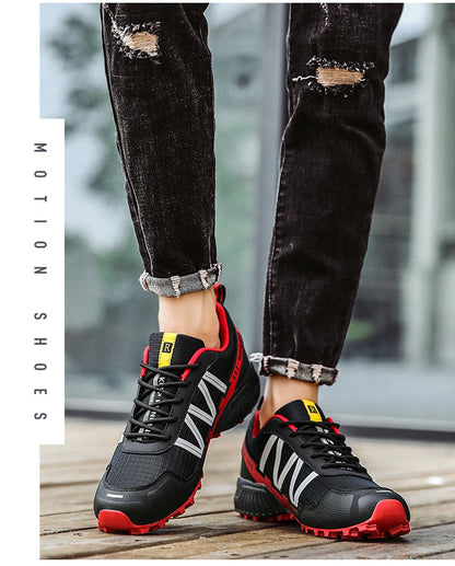 Waterproof Men and Women Cycling Shoes MTB Bike Riding Shoes Motorcycle Shoes Bicycle Shoes Hiking Sneakers for Men