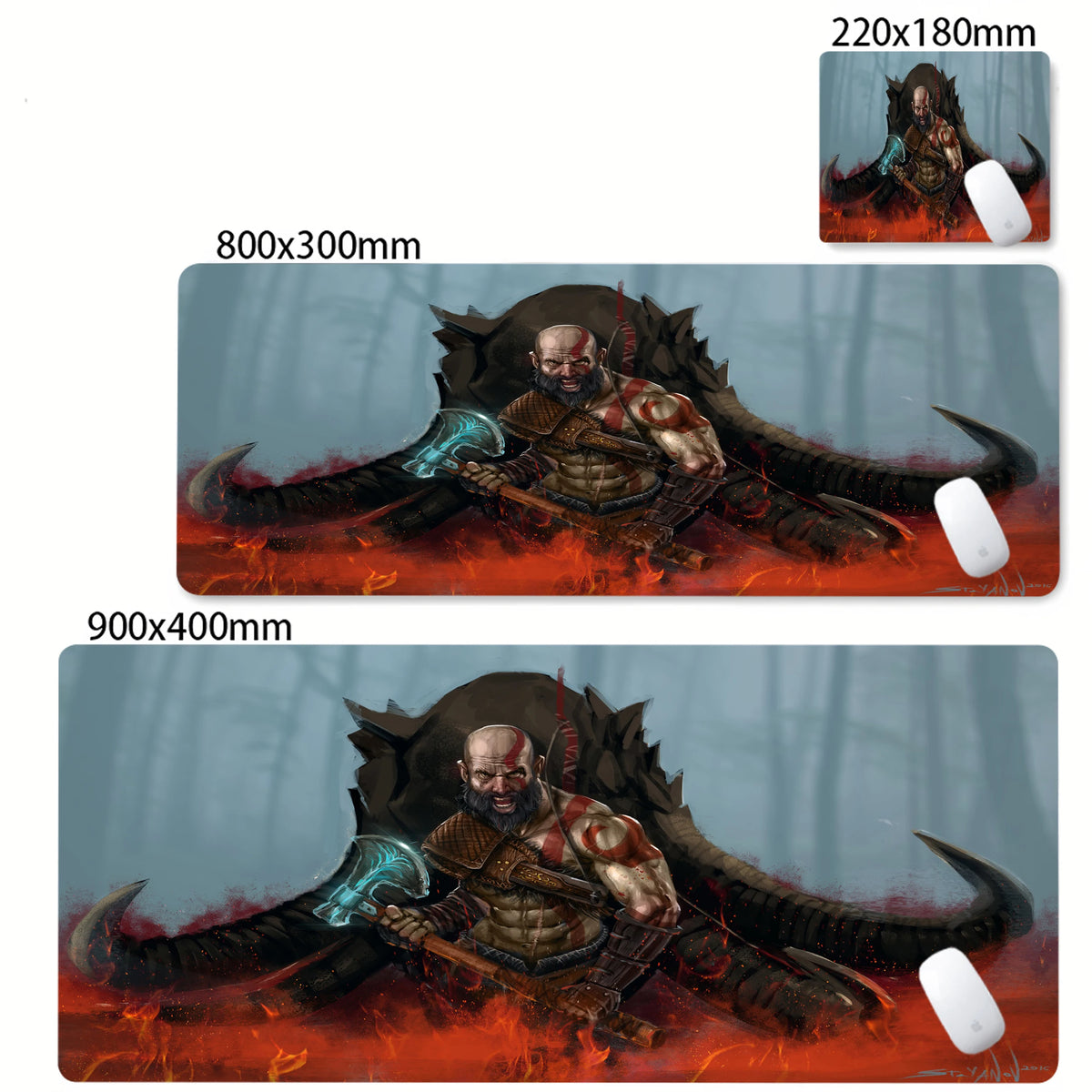 XXL egérpad God of War íróasztali szőnyeg PC-s játék kiegészítők billentyűzet számítógépes egérpad játékosok számára nagy szekrény irodai asztal szőnyeg