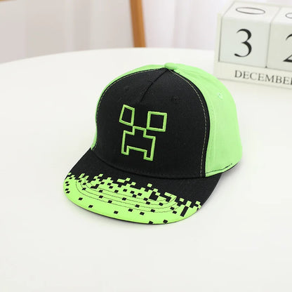 Cyberpunk-spil Totem of Undying Hat Cosplay Unisex Pixel Block Baseballkasket Solhat Udendørs tilbehør