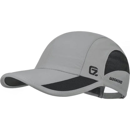 【GADIEMKENSD】 Unstructured Quick Dry Sports Cap Summer Sun Hat for Unisex UV Protection  Baseball Caps M37