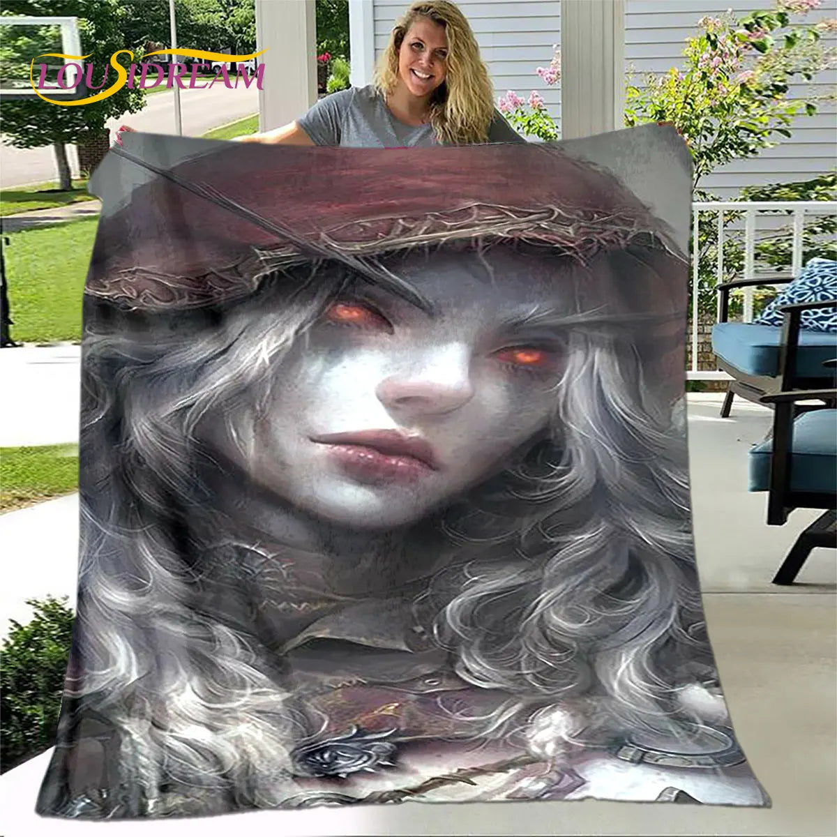 World of Warcraft, WOW Game Gamer Soft Plush Blanket,Flannel Blanket Throw Blanket for Living Room Bedroom Bed Sofa Picnic Cover