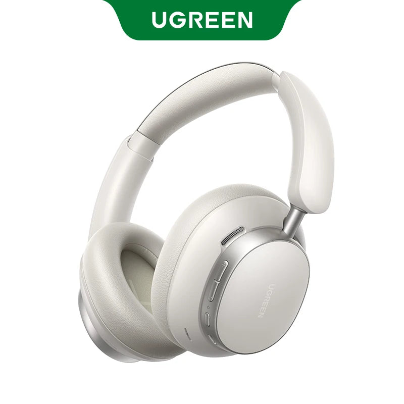 UGREEN Studio Pro Wireless ANC Headphones – 48dB Active Noise Cancelling, Hi-Res LDAC Over Ear Bluetooth Headphones, 120H Playtime Deep Bass Wireless Headset