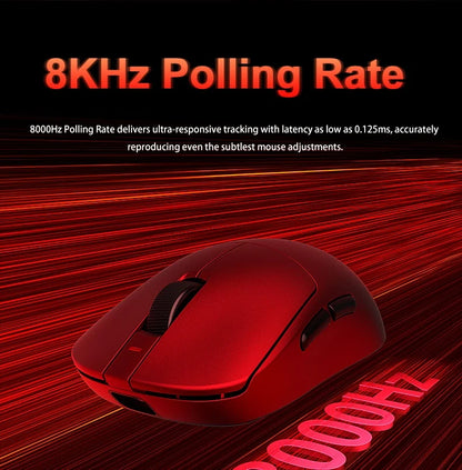 Aula V9 Ultra trådløs e-sports gamingmus Double 8k 3mode PAW 3950 8k 55g let ergonomisk mus tilpasset PC-tilbehør