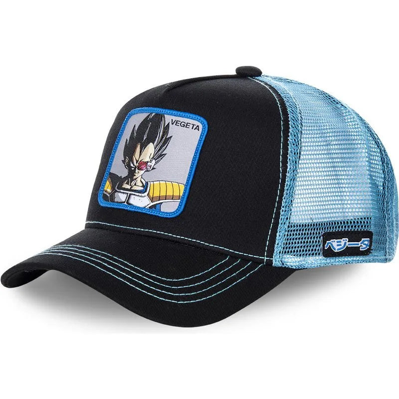 Dragon Ball Styles Anime Son Goku Βαμβακερό Νέο Καπέλο Μπέιζμπολ Άνδρες Γυναίκες Hip Hop Πατέρας Ρυθμιζόμενο Καπέλο από Πλέγμα Καπέλο Trucker