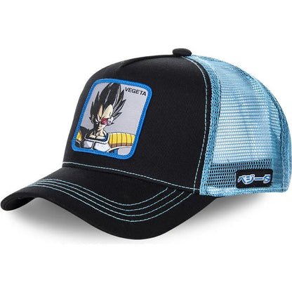 Dragon Ball Styles Anime Son Goku Βαμβακερό Νέο Καπέλο Μπέιζμπολ Άνδρες Γυναίκες Hip Hop Πατέρας Ρυθμιζόμενο Καπέλο από Πλέγμα Καπέλο Trucker