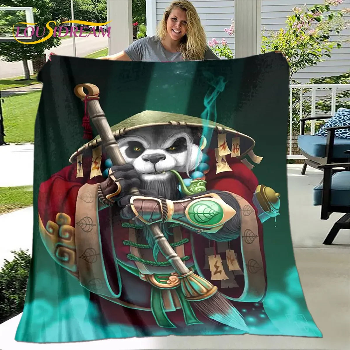 World of Warcraft, WOW Game Gamer Soft Plush Blanket,Flannel Blanket Throw Blanket for Living Room Bedroom Bed Sofa Picnic Cover