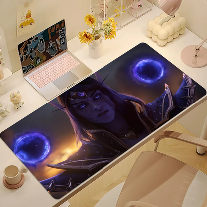 World of Warcraft Midnight Mouse Pad Non-slip Thickened MousePad Large Writing Lockedge Office Student Gaming Cushion