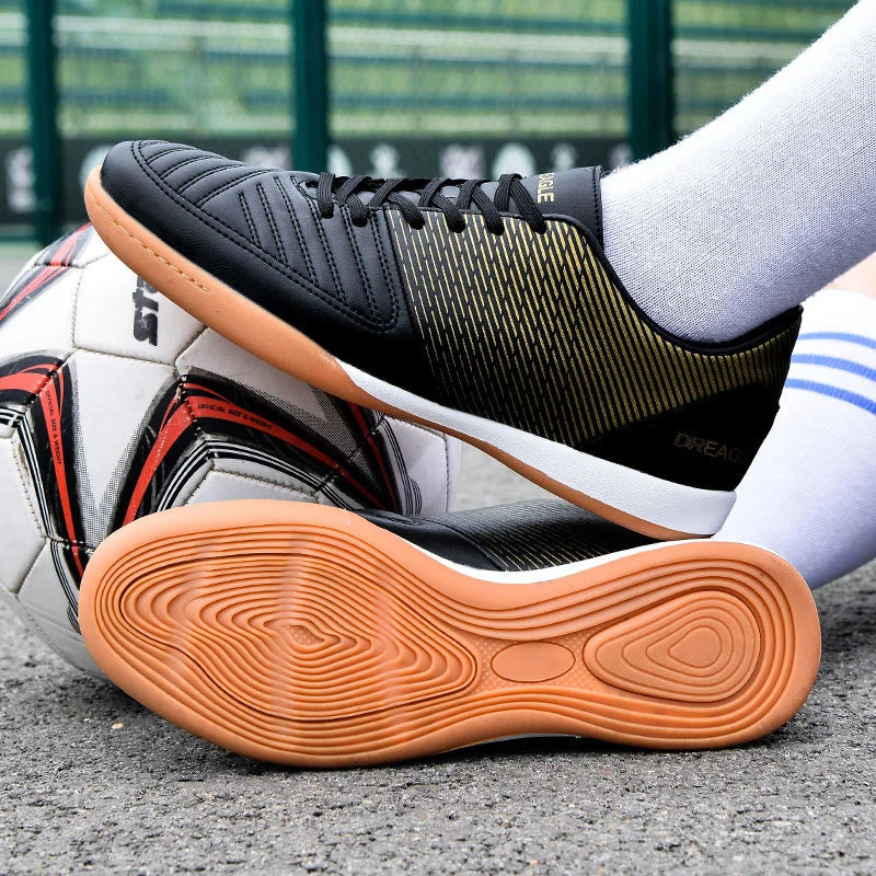 Indoor Soccer Cleats Men Professional Futsal Shoes Anti-Skid Men’s Football Boots Original Hard Court Chuteira Society Futebol