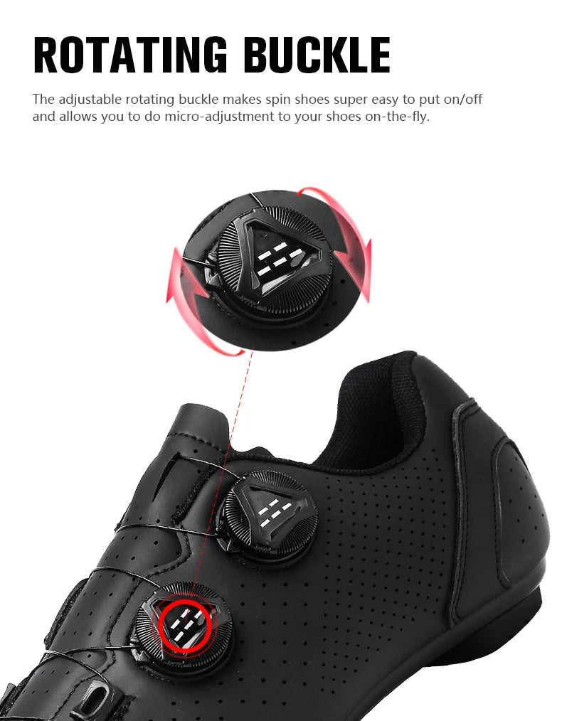 Scarpe da ciclismo MTB da uomo, scarpe sportive per bici da sterrato e da strada, sneakers da ciclismo flat ad alta velocità, calzature per mountain bike con tacchette SPD