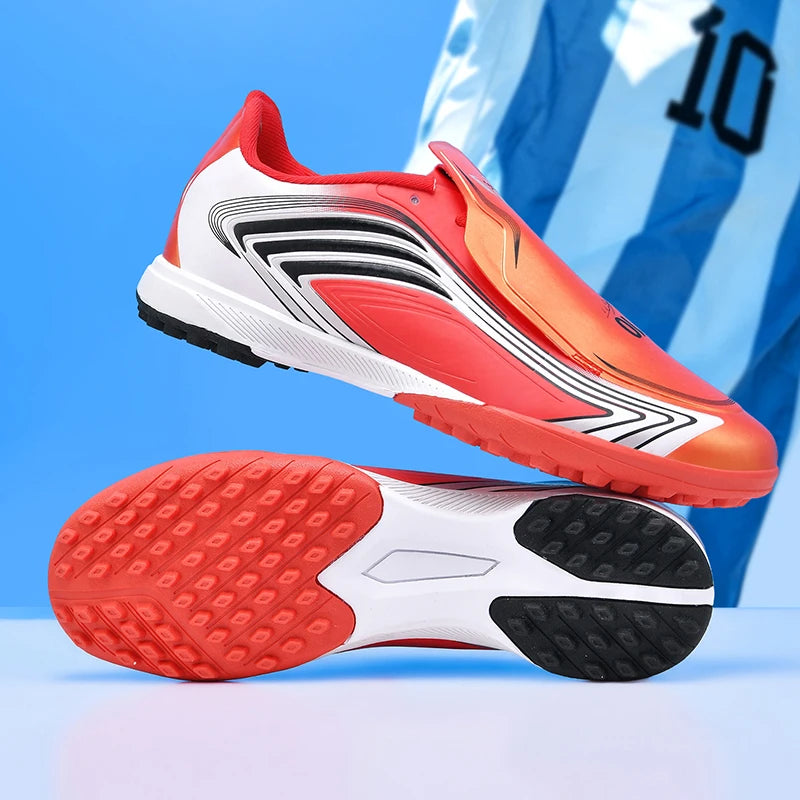 Nouvelles chaussures de football pour hommes TF/FG, chaussures de soccer professionnelles de haute qualité, chaussures de futsal unisexes, crampons ultralégers, baskets, Chuteira Campo