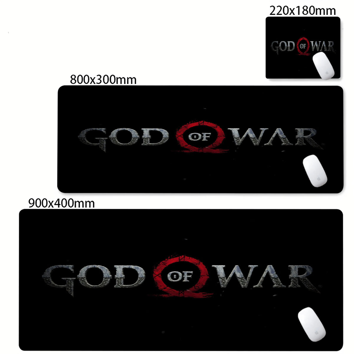 XXL egérpad God of War íróasztali szőnyeg PC-s játék kiegészítők billentyűzet számítógépes egérpad játékosok számára nagy szekrény irodai asztal szőnyeg