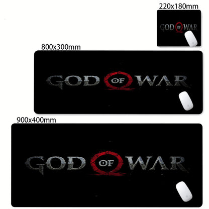 XXL egérpad God of War íróasztali szőnyeg PC-s játék kiegészítők billentyűzet számítógépes egérpad játékosok számára nagy szekrény irodai asztal szőnyeg