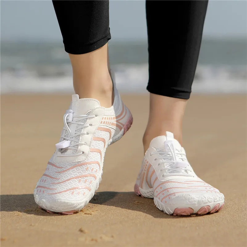 Barefoot Beach Aqua Shoes for Men and Women Quick-Dry Summer Water Shoes Outdoor Wading Sneakers Lightweight Water Sports Shoes