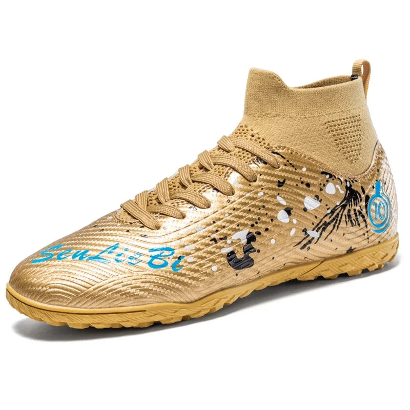 Chaussures de football anti-ald pour hommes, baskets de football respirantes, chaussures de football en plein air, basses, coordonnantes, TF, FG