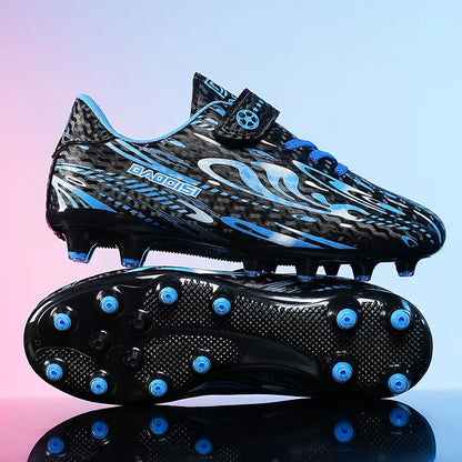 Chaussures de football pour enfants, garçons et filles, crampons d'entraînement, chaussures de football pour jeunes, chaussures de football pour petits/grands, chaussures de football professionnelles pour l'extérieur