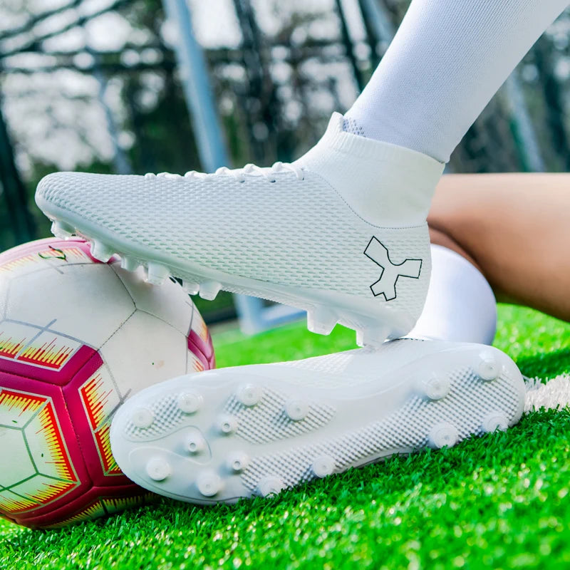 Herren-Qualitäts-Fußballschuhe, strapazierfähige Fußballschuhe für Jungen, leichte Kinder-Fußballschuhe, Futsal-Trainingssneaker, Fußballschuhe mit Stollen