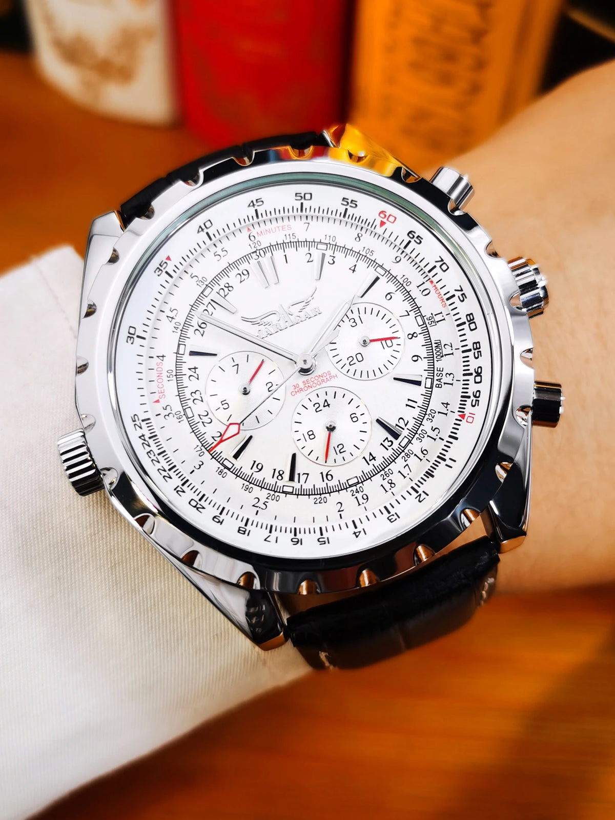 JARAGAR 212 Men’s Automatic Mechanical Watch – Fashion, Business, Luxury, Week Calendar – Men’s Watch – Premium Gift – Reloj Hombre