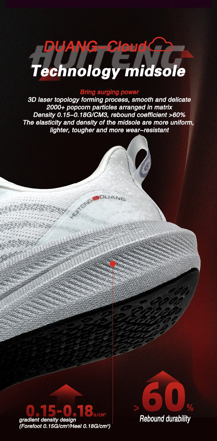 DUANG Waterproof Sports Shoes For Men And Women Marathon Running Shoes Casual Shoes Outdoor Athletics Anti Slip