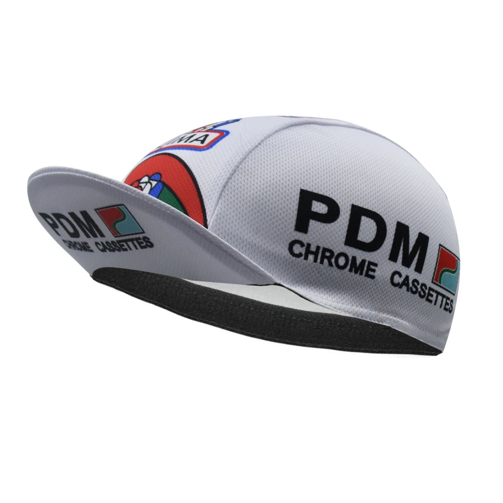 Retro PDM Radmütze Classics Rennradmütze Mercier Fahrradkopfbedeckung atmungsaktiv für Damen und Herren Gorra Ciclismo