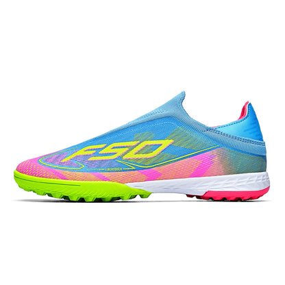 TF soccer shoes for training, anti-slip wear-resistant firm grip ankle protection lightweight comfortable
