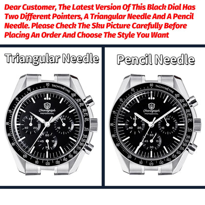 Orologio da uomo Watchdives New Wd1863 al quarzo VK63, cronografo con vetro zaffiro bombato, impermeabile, 39 mm, in acciaio, top brand, orologio business di lusso