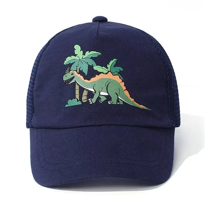 Toddler Baseball Hat Sun Protection Baby Cap Adjustable Fit Mesh Baseball Hat Outdoor Beach Sun Cap for Kids 1-5Years