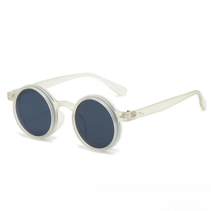360° Rotating Adjustable Sunglasses Round Frame Polarized Sunglasses Outdoor UV Resistant Sunglasses Protective Glasses