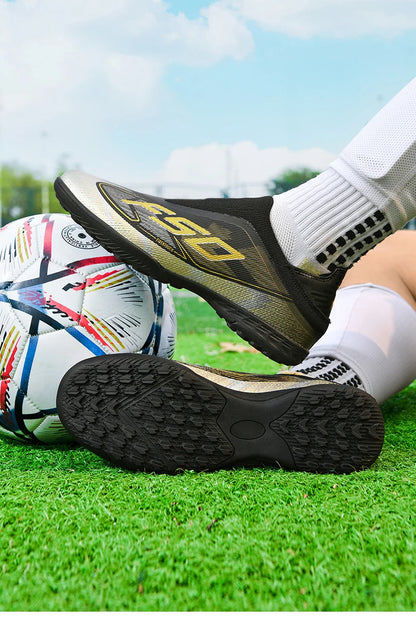 Chaussures de football pour hommes, neuves, pour terrain gazonné, professionnelles, originales, résistantes, décontractées, chaussures de football de qualité supérieure, ultralégères