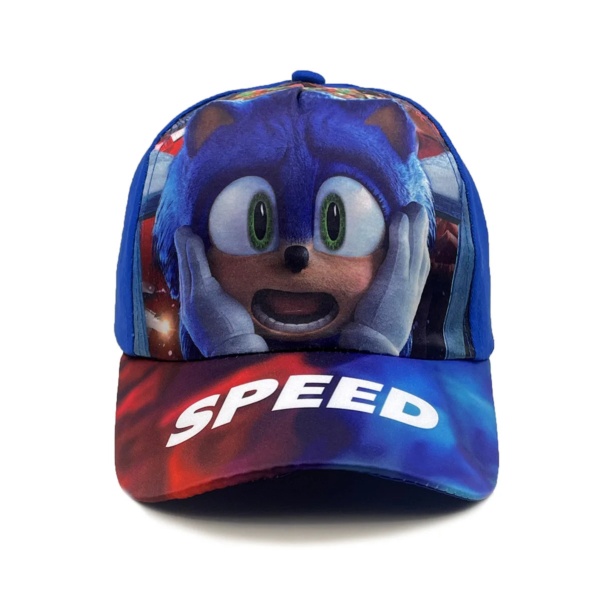 50–54 cm vaikų „Sonic“ animacinio filmo beisbolo kepurė su anime ežiu „ShadowTails“ ir „Knuckles“ personažais, apsauganti nuo saulės, aksesuaras, dovana
