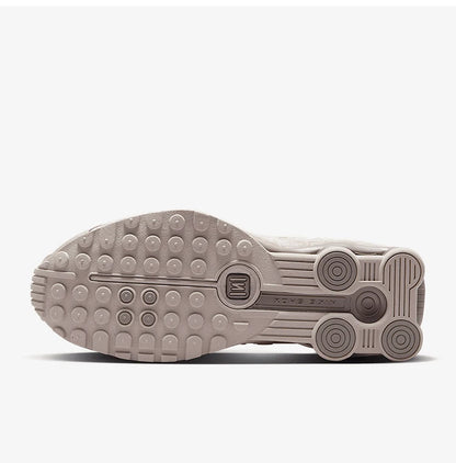 Originalūs Nike Shox R4 moteriški amortizuojantys žemaauliai bėgimo bateliai HV0934-001