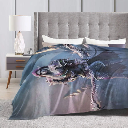 Topla deka Students Travel World of Warcraft Sylvanas Windrunner deka za prekrivanje flanelski prekrivač za uređenje doma prekrivač za krevet