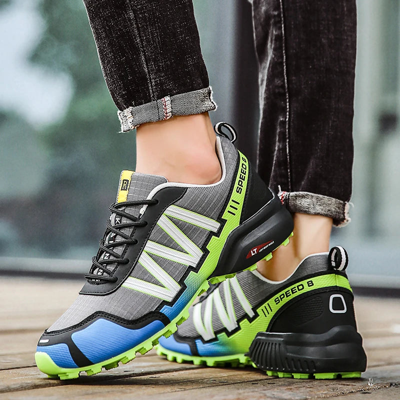 Waterproof Men and Women Cycling Shoes MTB Bike Riding Shoes Motorcycle Shoes Bicycle Shoes Hiking Sneakers for Men