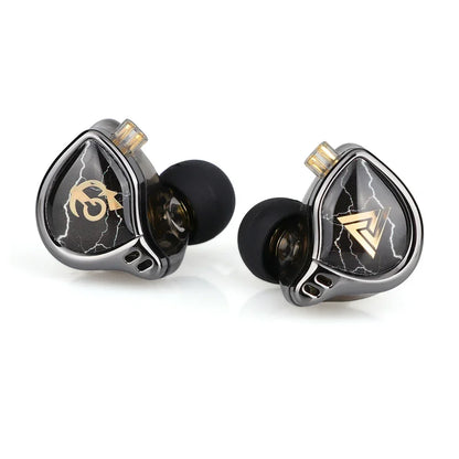 Słuchawki douszne QKZ x HBB z membraną 10 mm pokrytą tytanem, słuchawki monitorowe douszne, słuchawki Hi-Fi IEM, słuchawki sportowe do użytku na świeżym powietrzu