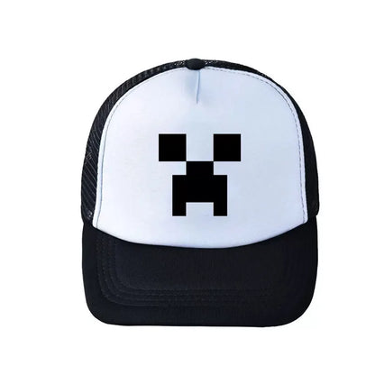 Cyberpunk-spil Totem of Undying Hat Cosplay Unisex Pixel Block Baseballkasket Solhat Udendørs tilbehør