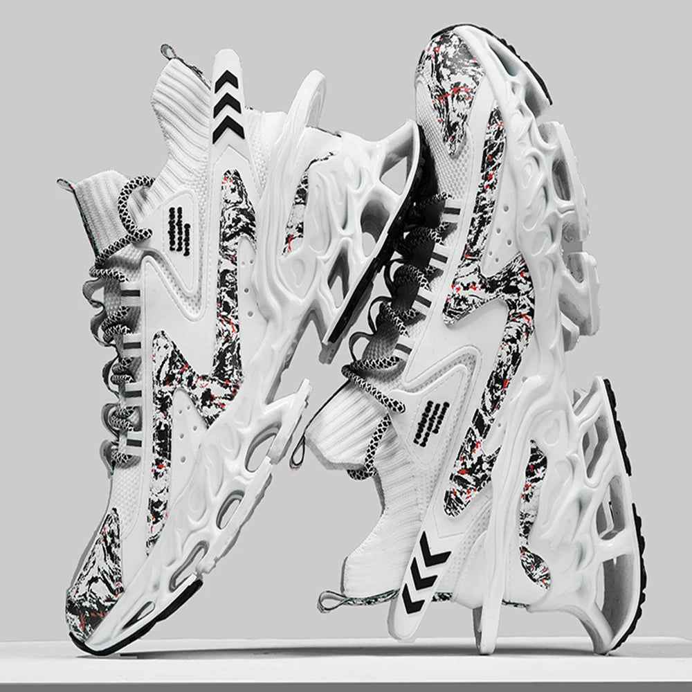 Chaussure Homme Chaussures de course respirantes pour hommes, baskets décontractées pour hommes, chaussures de tennis pour hommes, entraîneur de course, mocassins à la mode, luxe