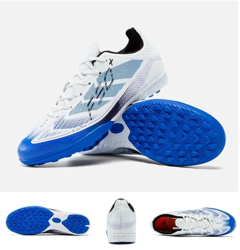 Nouvelles chaussures de football pour hommes, chaussures de soccer pour terrain en herbe, chaussures d'entraînement, chaussures de sport ultralégères, chaussures de match professionnelles, baskets antidérapantes unisexes.