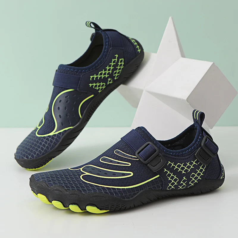 36-48# Gym Footwear Unisex Seaside Aqua Shoes Couples Vacation Beach Game Wading Shoes Men’s Squat Fitness Shoes Women’s Yoga Shoes