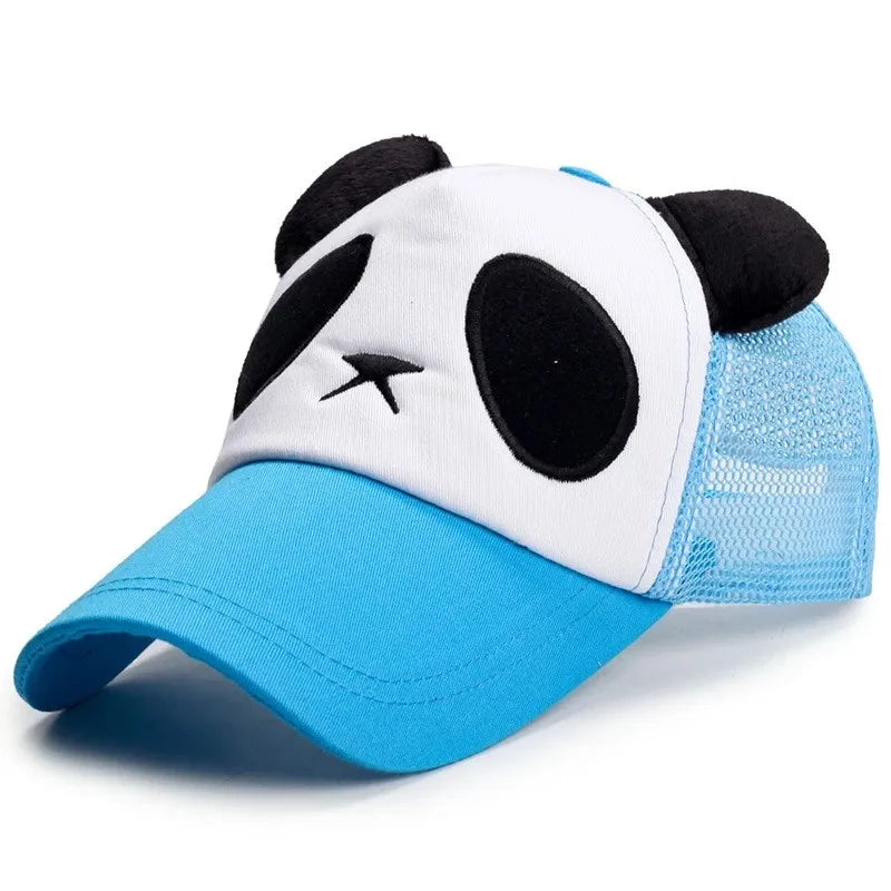 Șepci de baseball drăguțe cu panda pentru vară, pentru bărbați și femei, din bumbac, în stil hip-hop, cu închidere snapback, protecție solară, pentru băieți și fete, pentru activități în aer liber, gorras, dropshipping