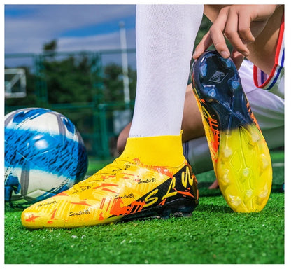 Professional Football Boots Men Soccer Shoes Society Football Cleats FG Ultralight Training Soccer Sneakers Outdoor Sports Shoes