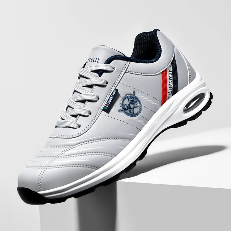 Chaussures de sport pour hommes grande taille respirant confortable résistant à l'usure Snekaers semelle souple chaussures de course plates décontractées pour homme
